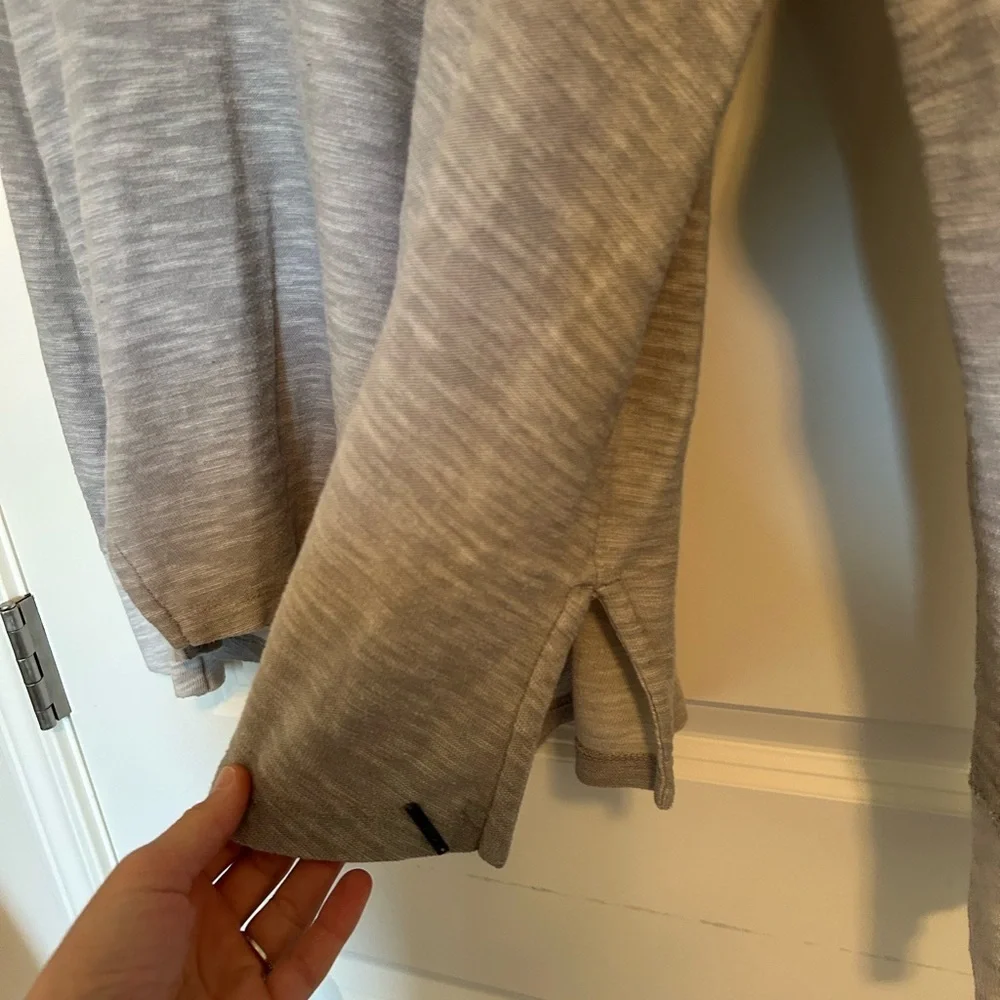 Roxy grey slouchy beach hoodie - Picture 3 of 7